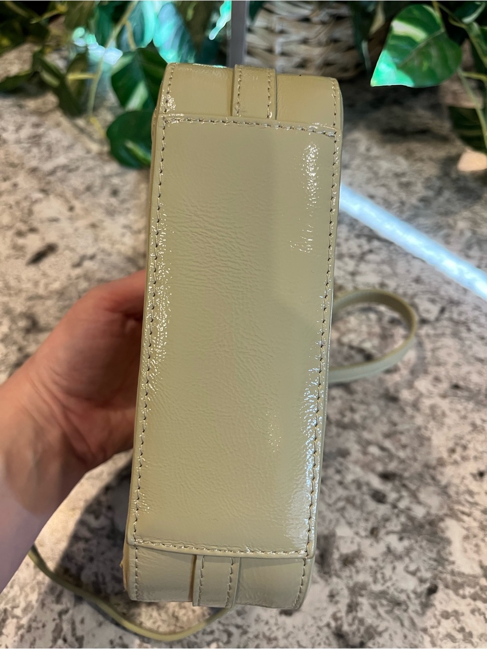 Kurt Geiger Crystal Butterfly Leather Crossbody Camera Bag - Picture 12 of 13
